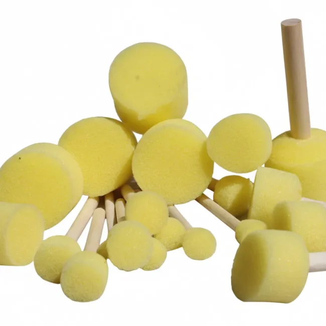 Set de esponjas amarillas 20 unidades